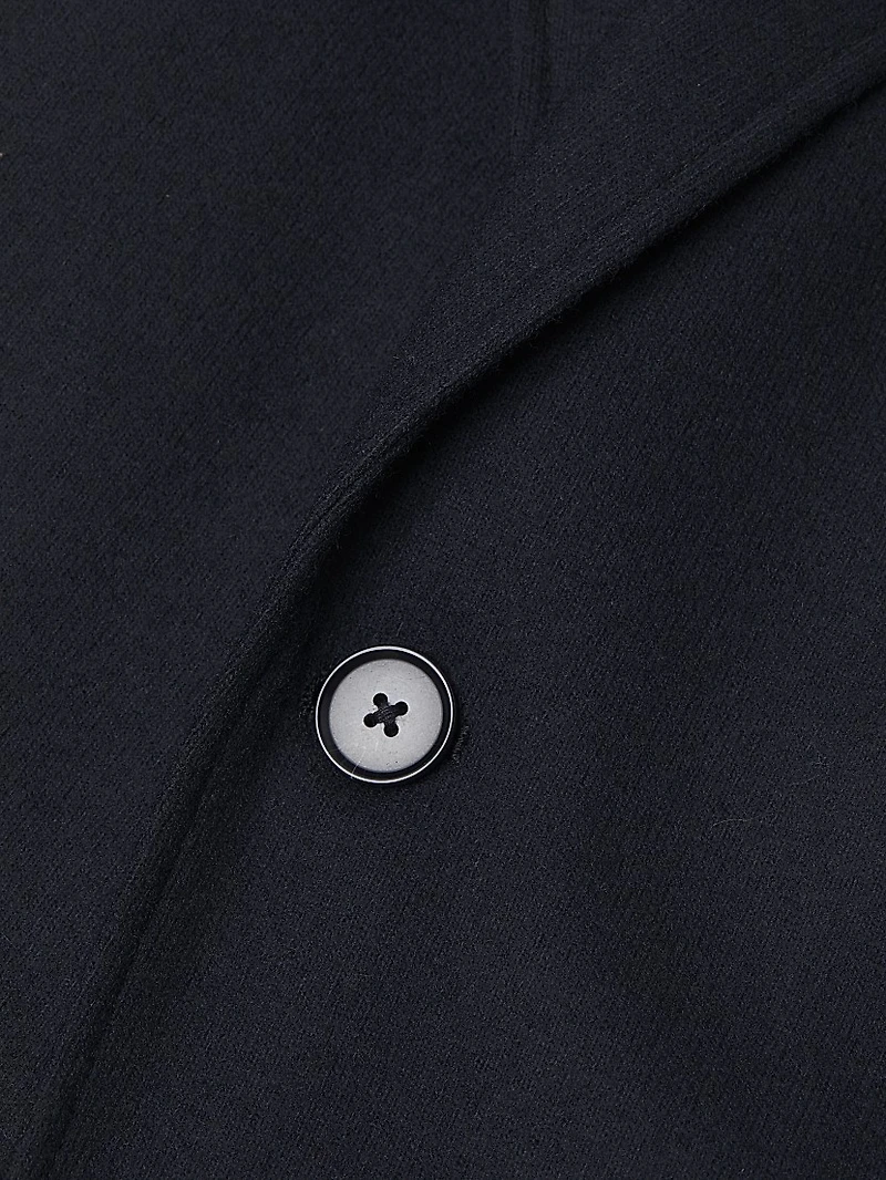 Wool Single-Breasted Blazer