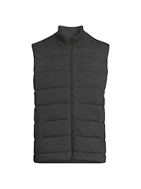 Merino Knit Full-Zip Vest