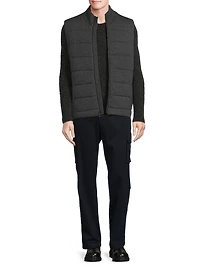 Merino Knit Full-Zip Vest