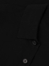 Merino Wool Polo Sweater