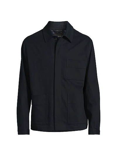 Cotton-Blend Chore Jacket