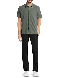 Dylan Cotton-Blend Chino Pants