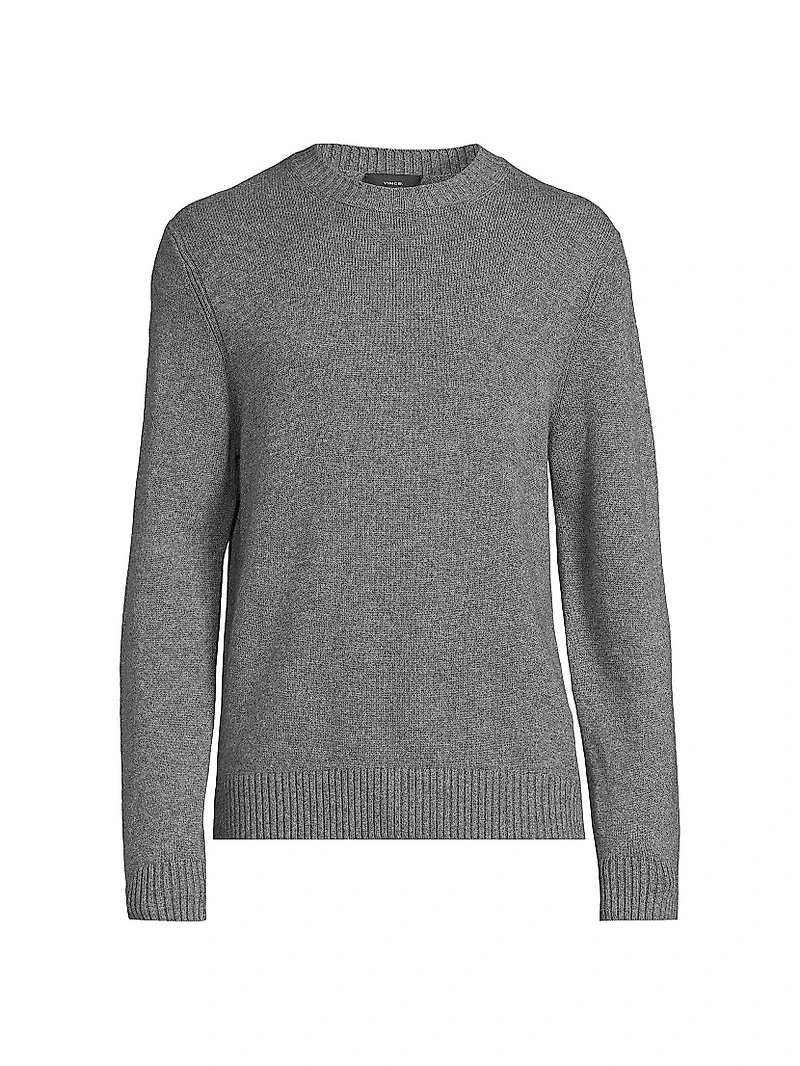 Wool-Cashmere Crewneck Sweater