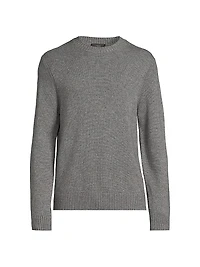 Wool-Cashmere Crewneck Sweater