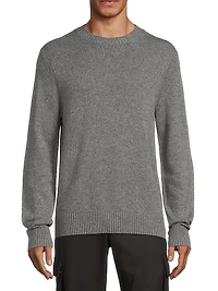 Wool-Cashmere Crewneck Sweater