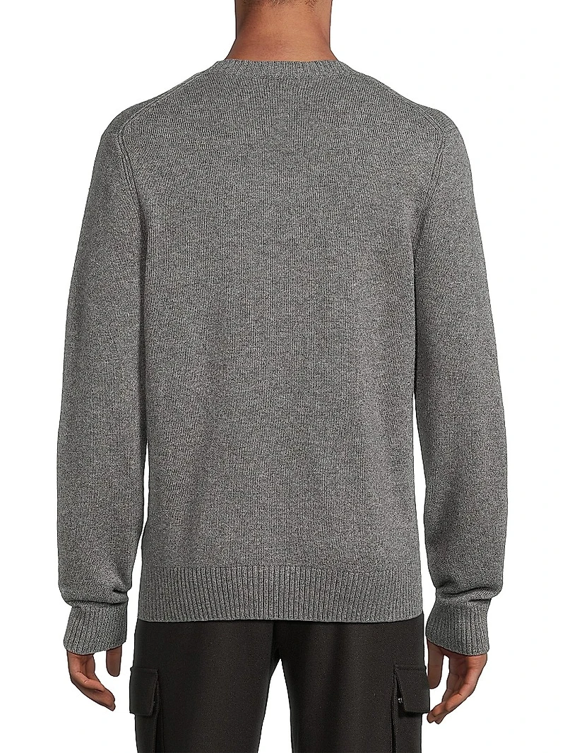 Wool-Cashmere Crewneck Sweater