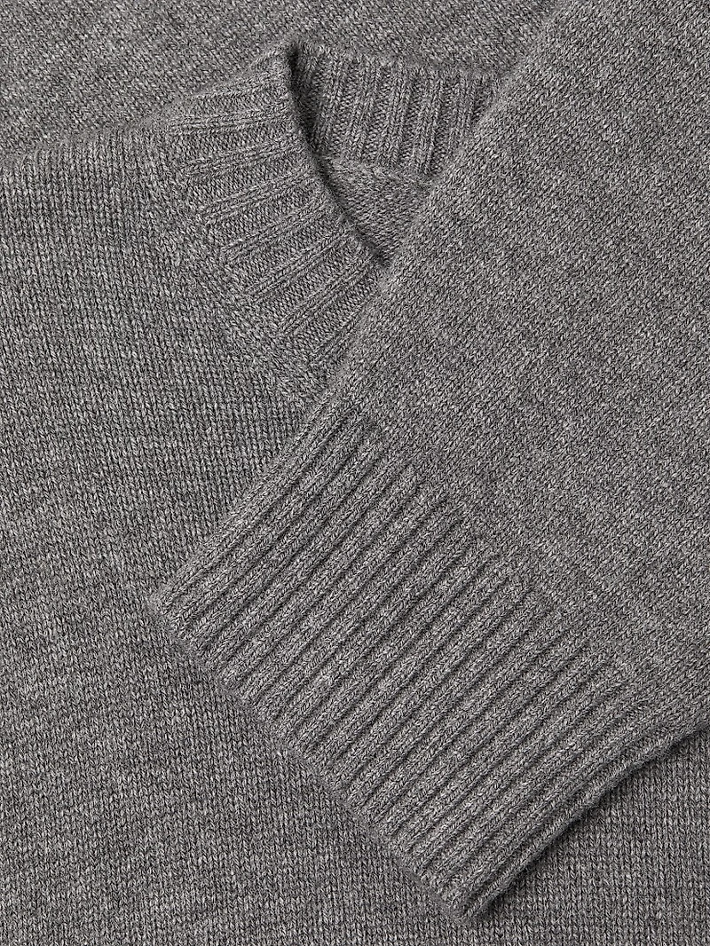 Wool-Cashmere Crewneck Sweater