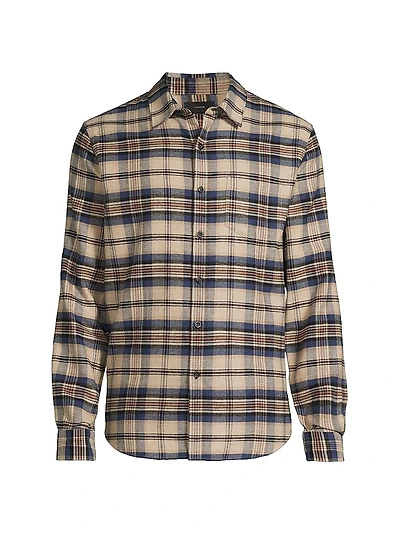 Hasley Plaid Button-Front Shirt