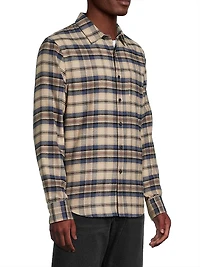 Hasley Plaid Button-Front Shirt