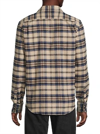 Hasley Plaid Button-Front Shirt