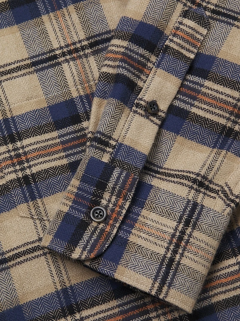 Hasley Plaid Button-Front Shirt