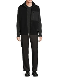 Faux-Sherpa Zip-Up Gilet