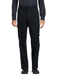 Cotton-Blend Cargo Pants