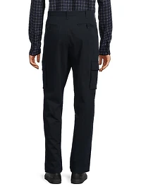 Cotton-Blend Cargo Pants