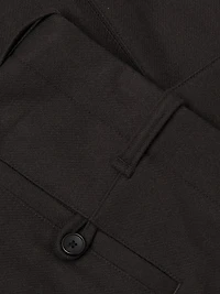 Wool-Blend Flannel Cargo Pants