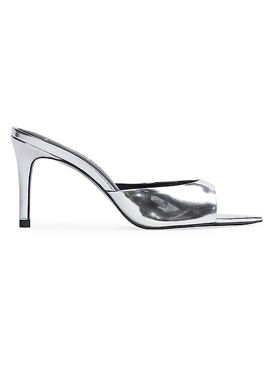 Brea 80MM Metallic Mules