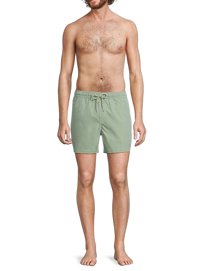 La Brea Drawstring Swim Shorts