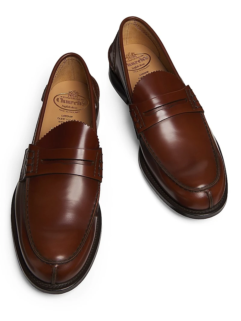 Pembrey Leather Penny Loafers