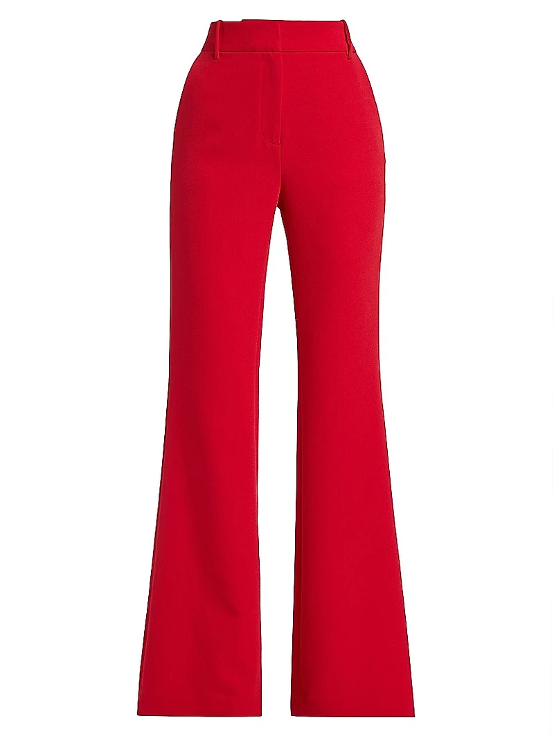 Gaia Flared High-Rise Pants