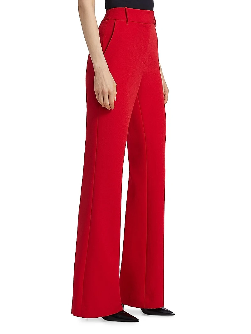 Gaia Flared High-Rise Pants
