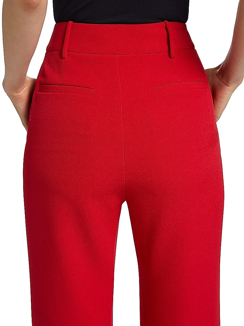 Gaia Flared High-Rise Pants