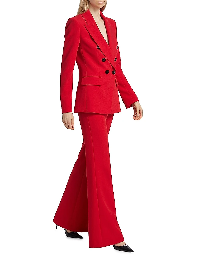 Gaia Flared High-Rise Pants