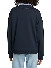 Favorite Grandma Heart Logo Sweatshirt