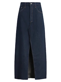 Sunny Denim Maxi Skirt