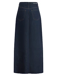 Sunny Denim Maxi Skirt