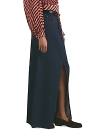 Sunny Denim Maxi Skirt