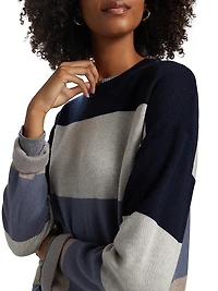 Georgie Striped Crewneck Sweater