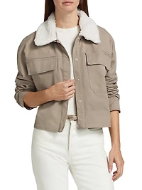 Sherpa Collar Jacket