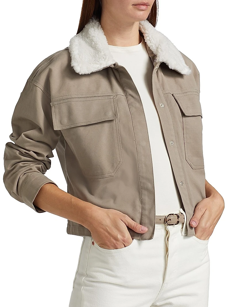 Sherpa Collar Jacket