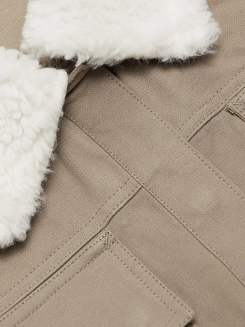 Sherpa Collar Jacket