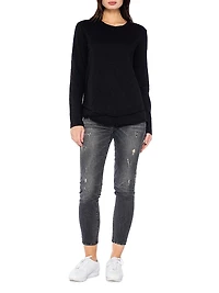 Long Sleeve Mock Layer Tee