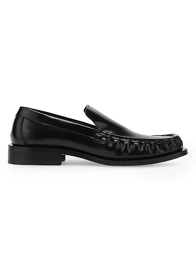 Michel Leather Moccasin Loafers