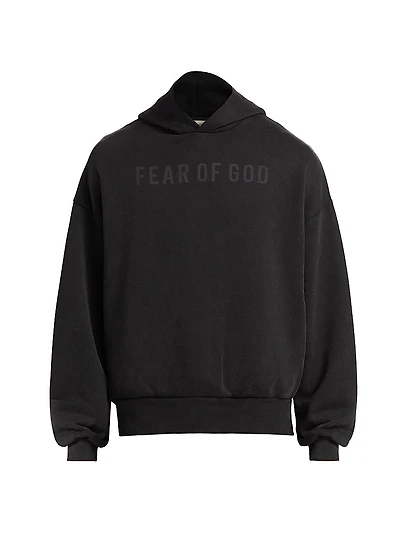 Logo Overlapped Hoodie