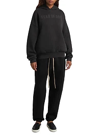 Logo Overlapped Hoodie