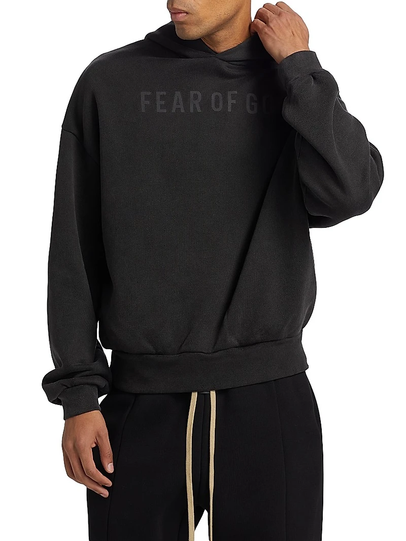 Logo Overlapped Hoodie
