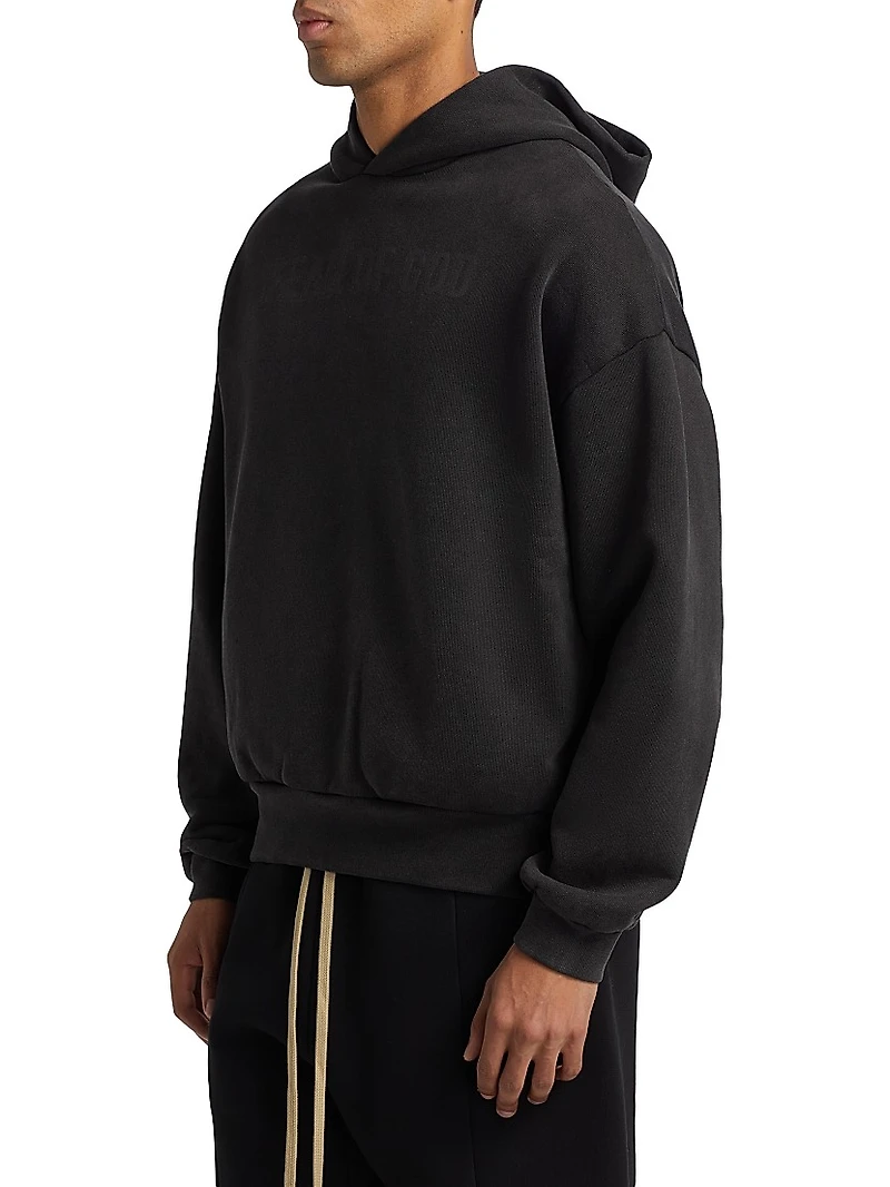 Logo Overlapped Hoodie