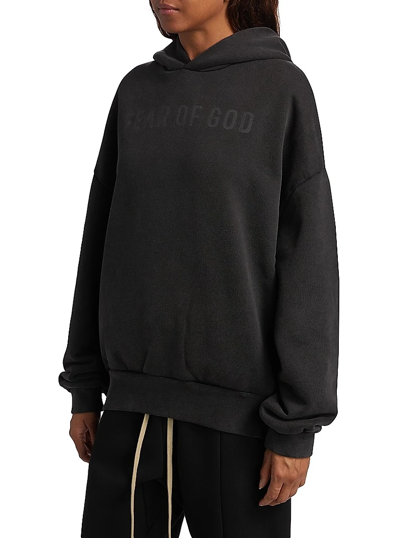 Logo Overlapped Hoodie