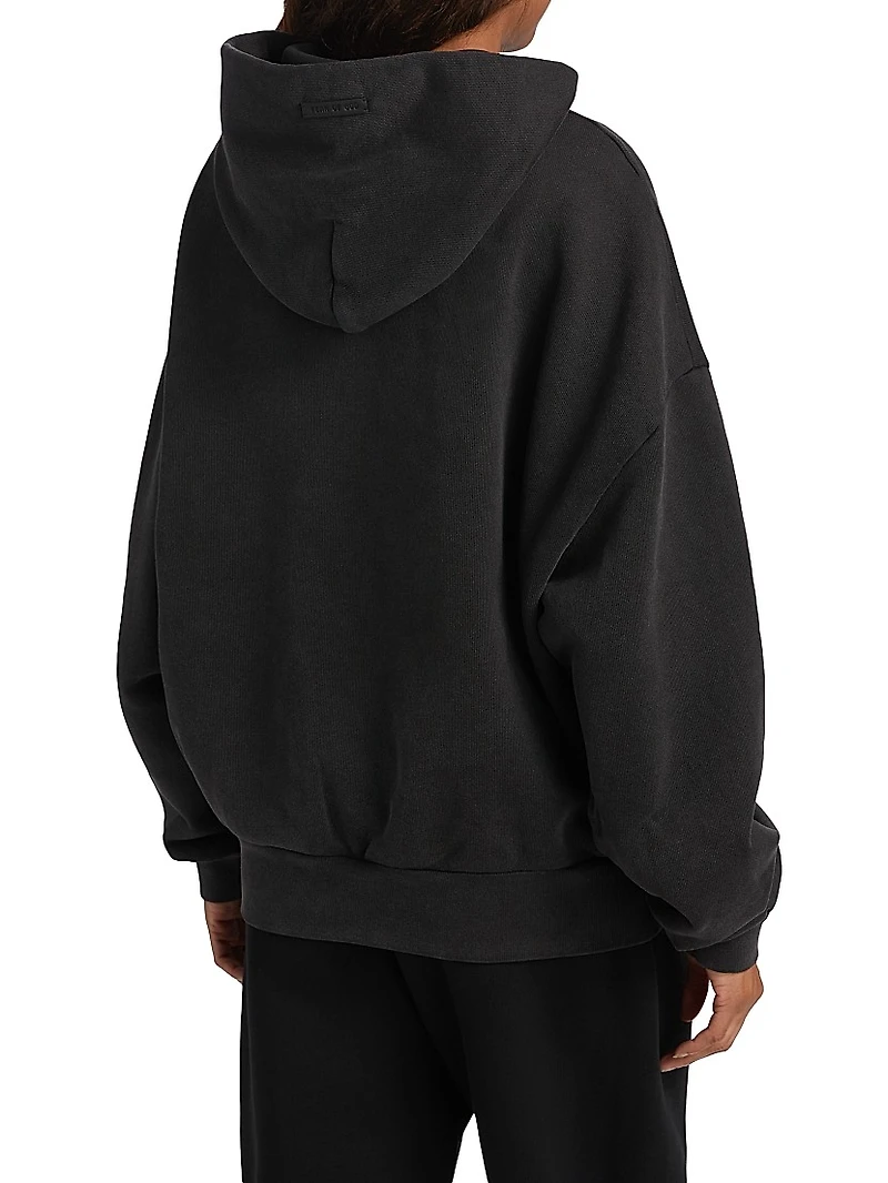 Logo Overlapped Hoodie