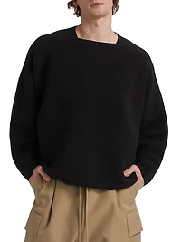Ottoman Straight Neck Sweater