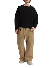 Ottoman Straight Neck Sweater