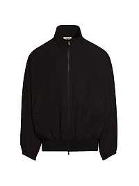High Neck Vented Track Jacket