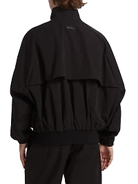 High Neck Vented Track Jacket