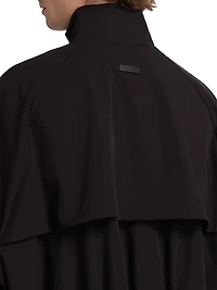 High Neck Vented Track Jacket