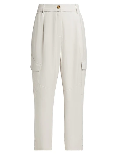 Alisso Wool Pleated Trousers