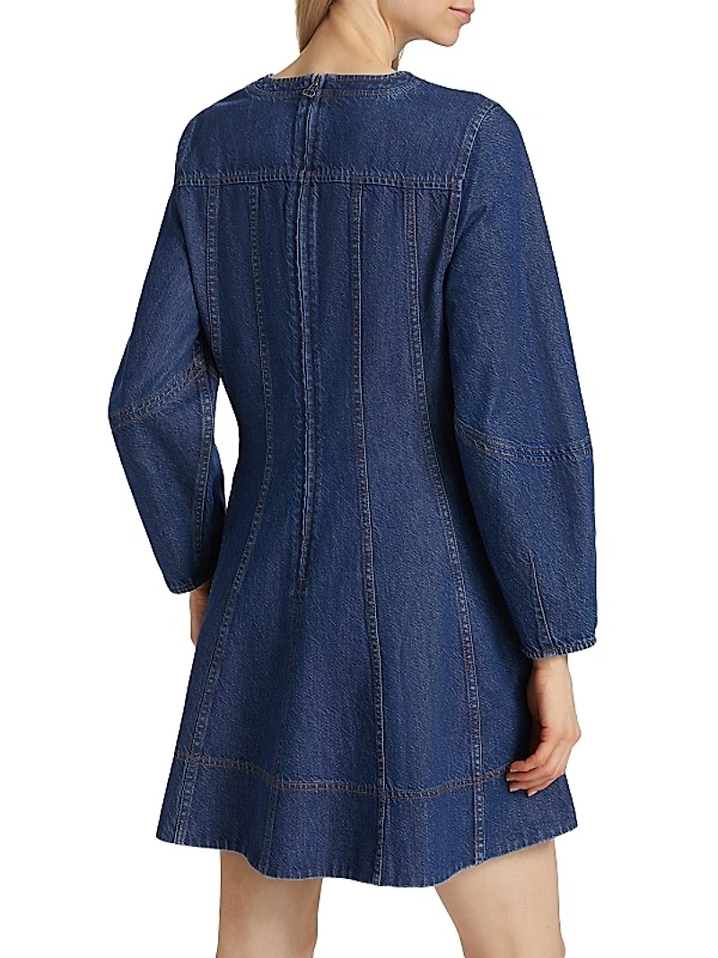 Vray Denim Minidress