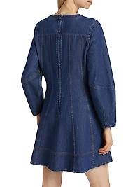 Vray Denim Minidress